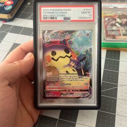 Mimikyu Vmax TG PSA 10 Pokemon 
