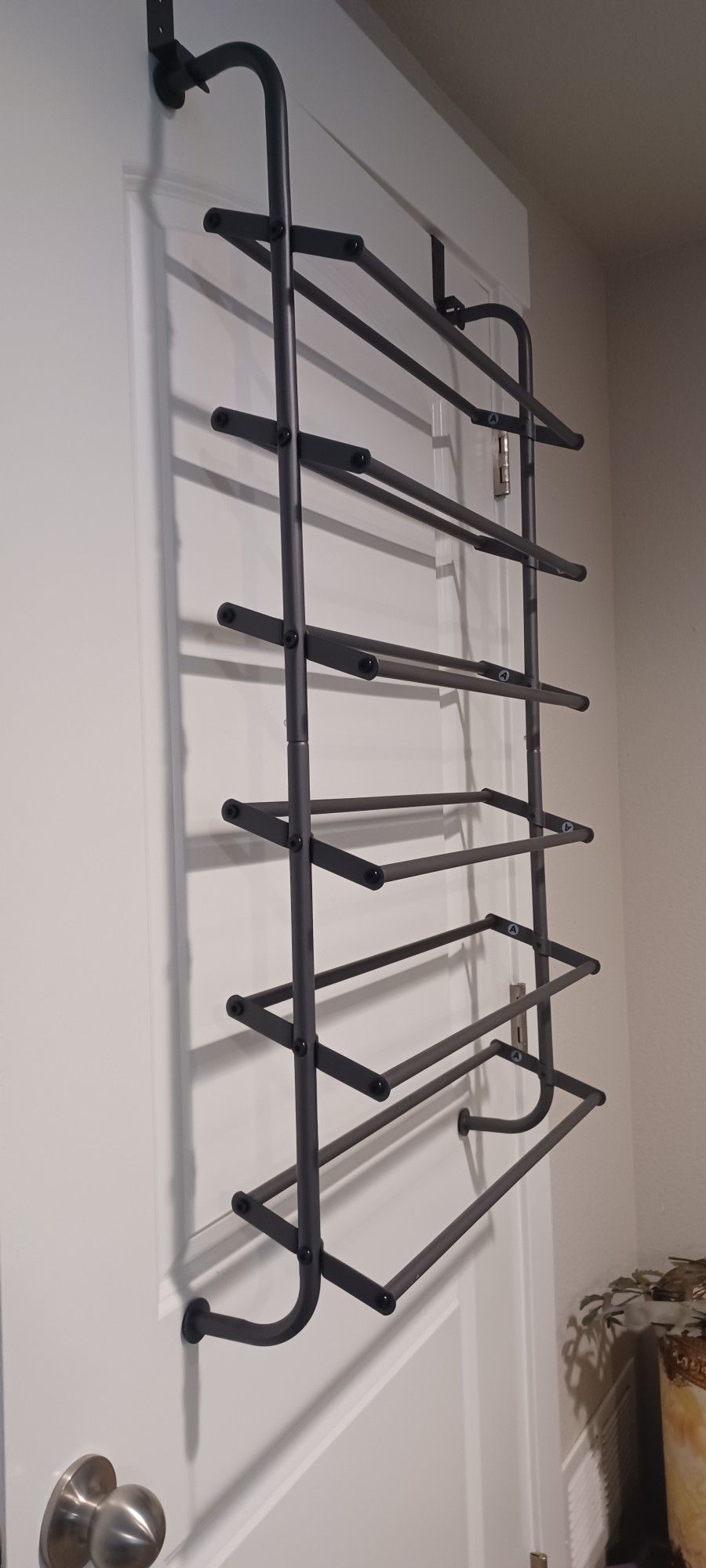 Overdoor Shoe Rack Holds 20-30 Pair, 2 Available 