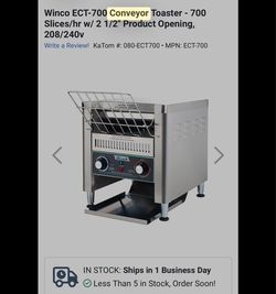 Conveyor toaster oven