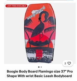 Boogie body surfing board