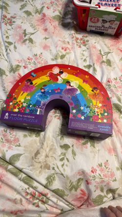 Over The Rainbow Floor Puzzle 