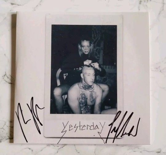 Yesterday CD Album Signed by Tom MacDonald and Nova Rockafeller AUTOGRAPHED