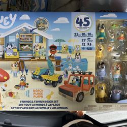 Bluey  Characters Toy Big Play Set