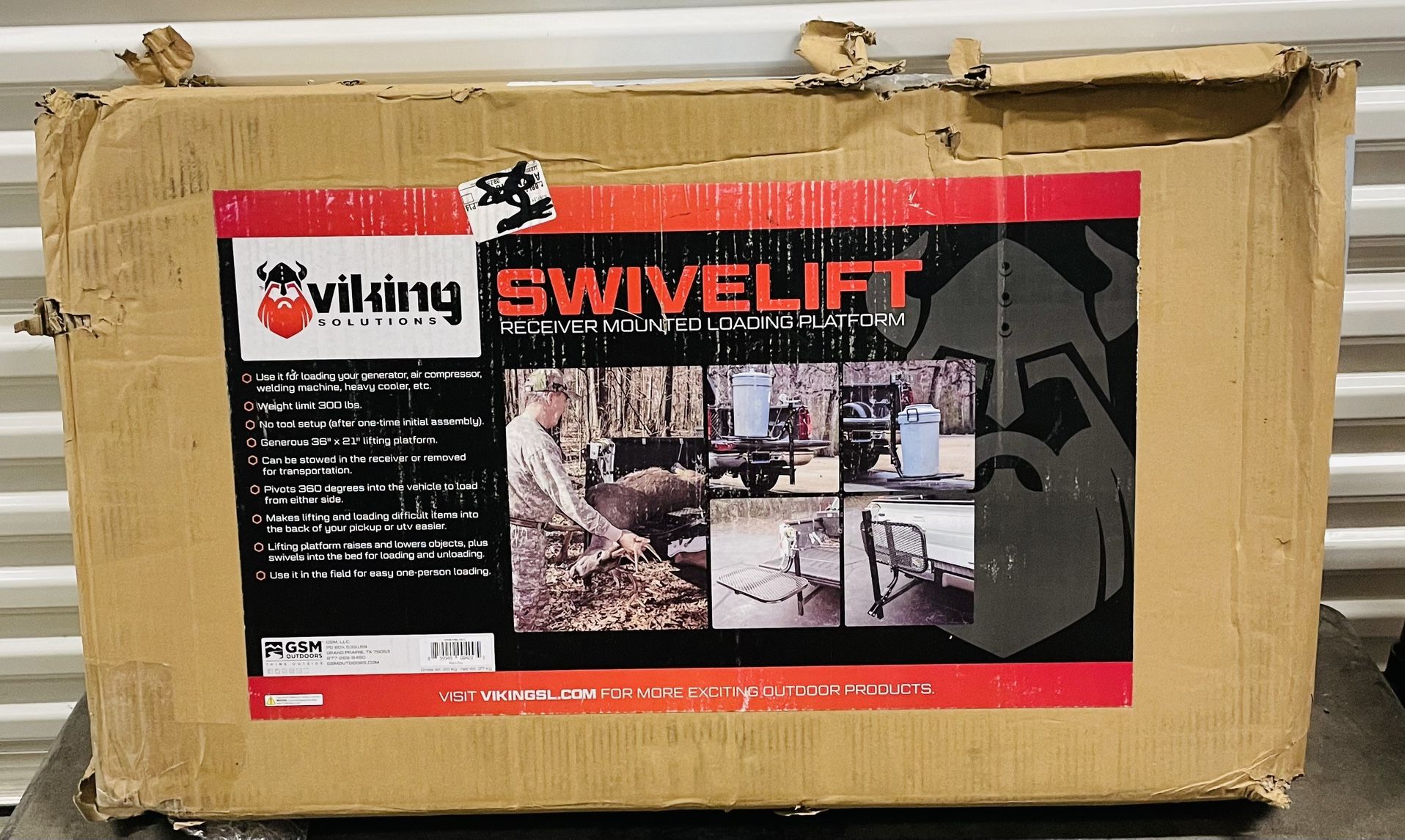 Viking Swivel Lift Loading Platform