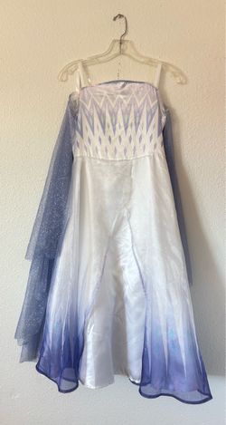 Elsa Frozen 2 Girls Costume Dress sz 8/10