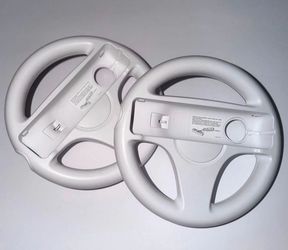 Genuine Nintendo Wii Wheel Steering Wheels (2-Pack)