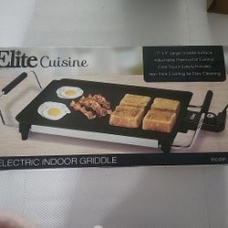 New Elite Cuisine By Maxi - Matic 17" Electric Indoor Griddle