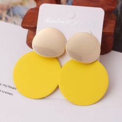 Double Circle Earrings (Y)