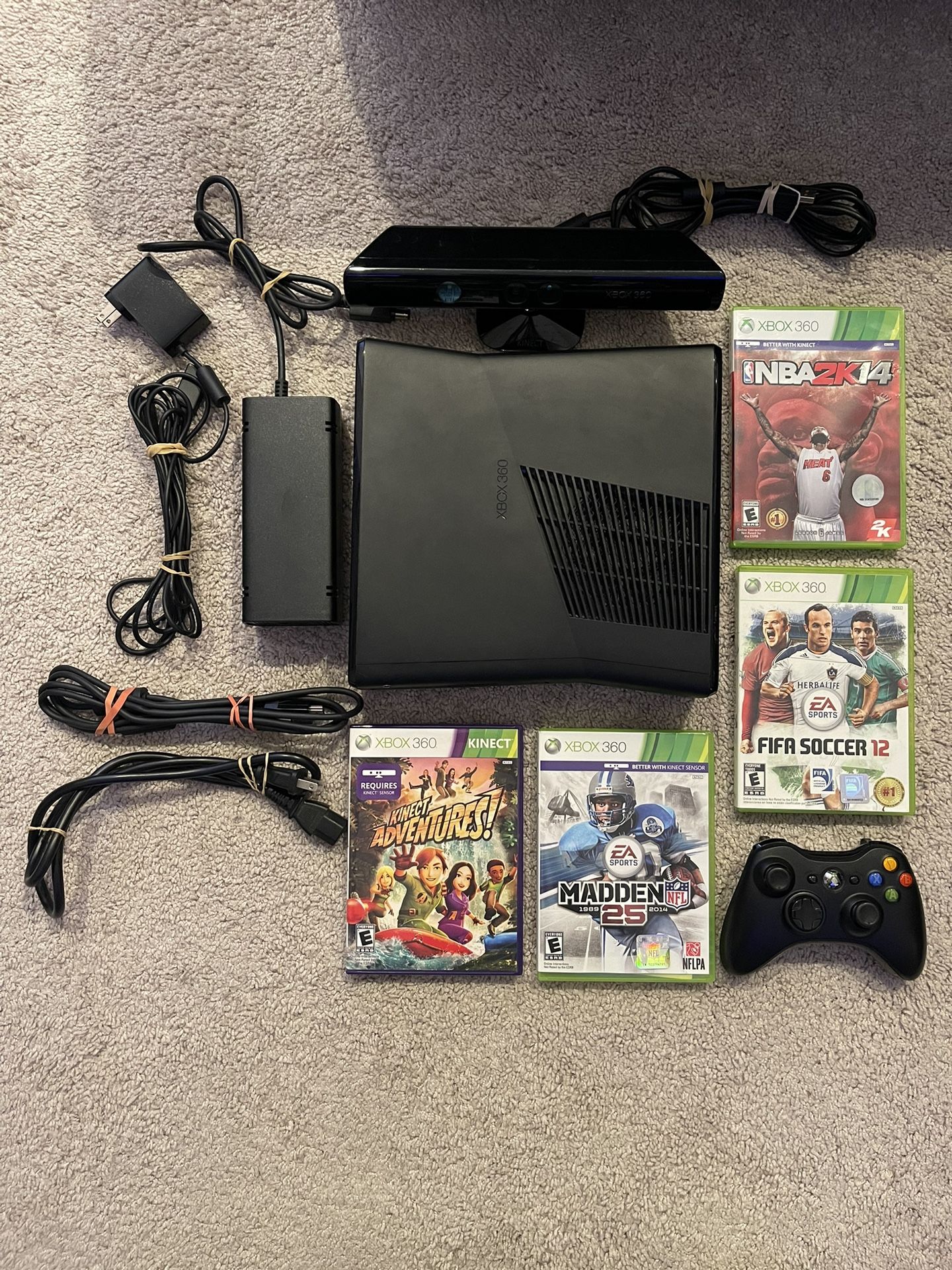 Clean Xbox 360 Slim Bundle 