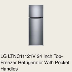 11.1 cu ft top freezer refrigerator 