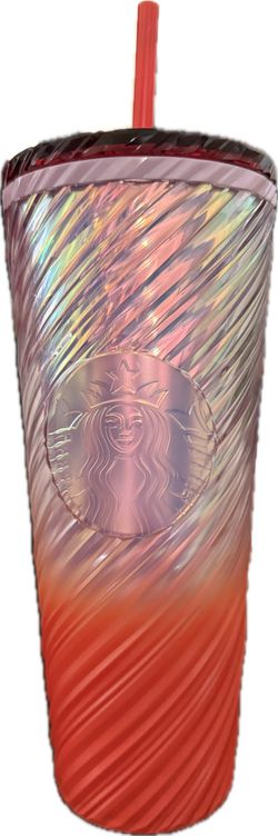 Starbucks Sunrise Swirl 24 Oz Cold Cup