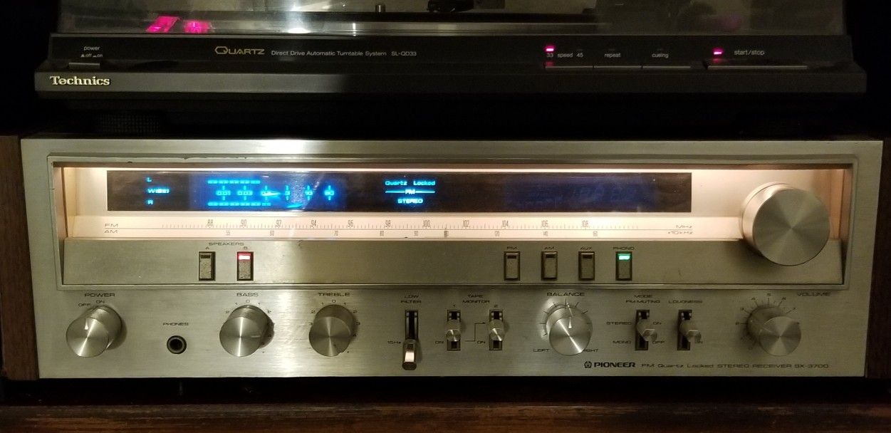1980 Pioneer SX-3700 Receiver