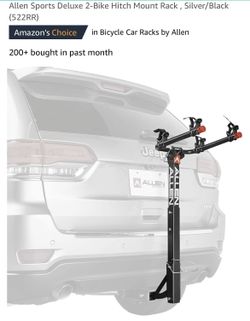 Allen Sports Deluxe 2 Bike Hitch Mount Rack 522RR Hitch Bicycle Rack. Feel free 2 msg for Sale in Greece NY OfferUp