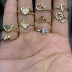 14K Gold Ladies Rings VALENTINES DAY SALE ♥️