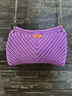 New handmade crochet bag