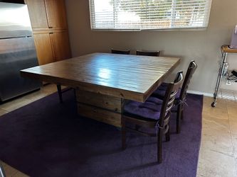 Huge dining room table