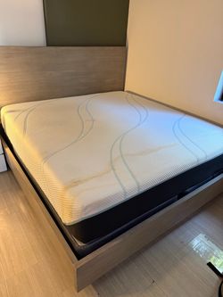 King Size Tempur-Pedic Mattress & Frame