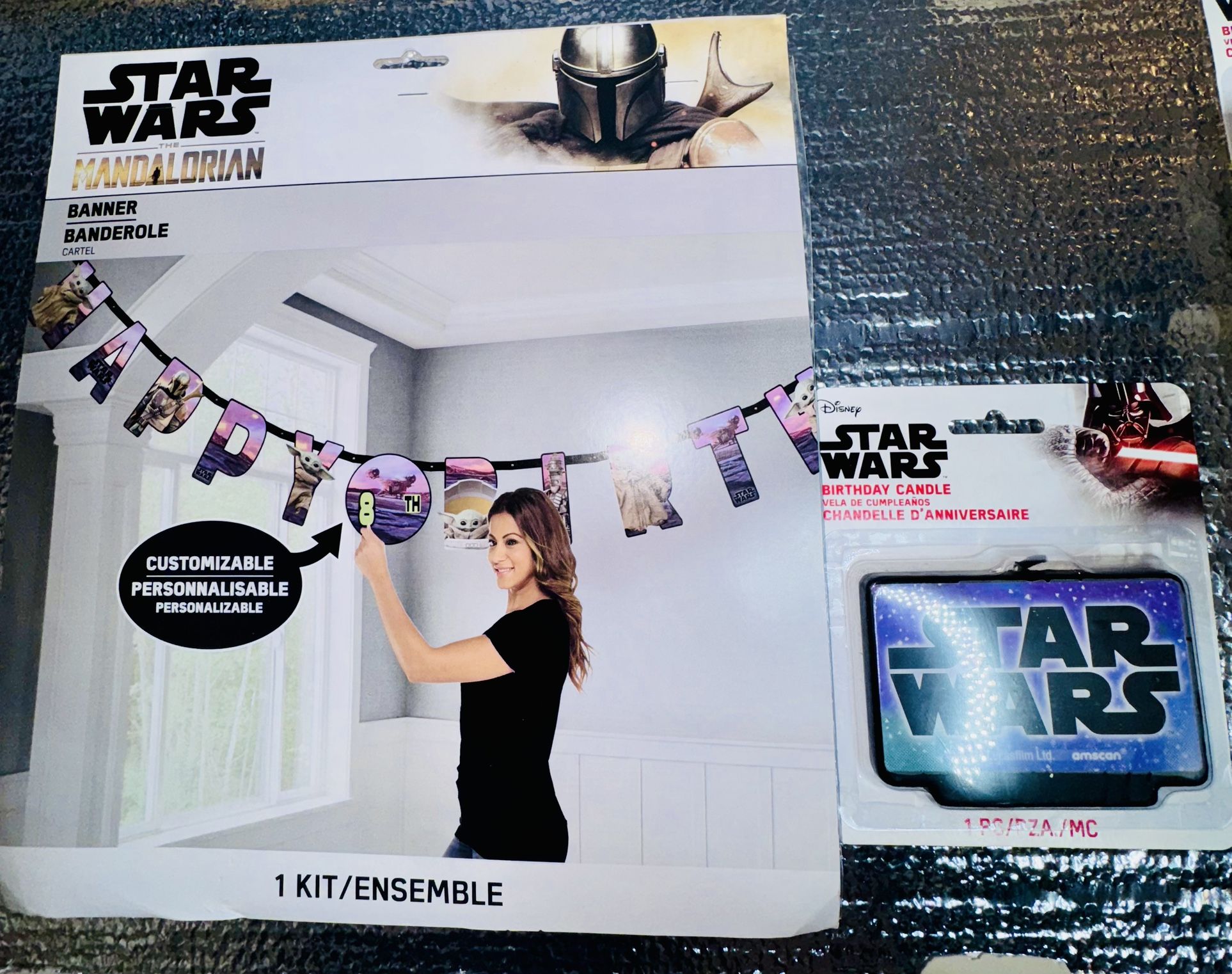 Star Wars Party Decorations 2PCs