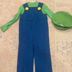 Luigi Costume 3t-4t