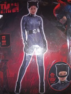DC The Batman Catwoman Costume Large 10-12