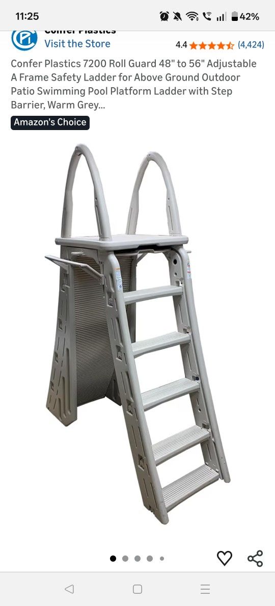 Free Ladder For Above Ground Pool