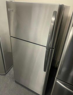 Frigidaire Top Freezer Refrigerator Stainless Steel