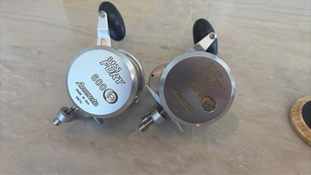 Accurate Boss Fury 600 - Lever Drag Reels - Qty 4 (1 new, 3 lightly used)