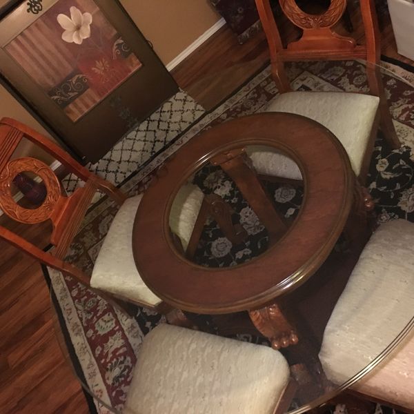 Elegant Dining Table With 4 Chairs Very Sy For In Keller Elegant Dining Table With 4 Chairs Very Sy For In Keller Tx Offerup