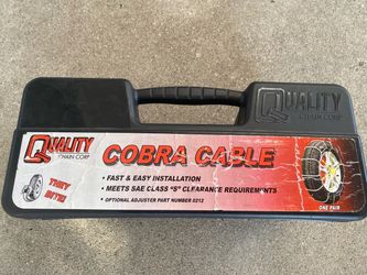 Quality Cobra Cable tire chains