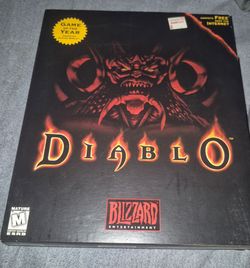 Diablo PC Game Big Box Edition VINTAGE 1996