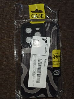 Sayoaho iPhone 15 Pro Case — Wavy Gray, New