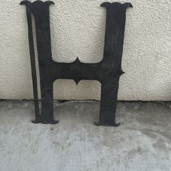 Custom Metal Initial 