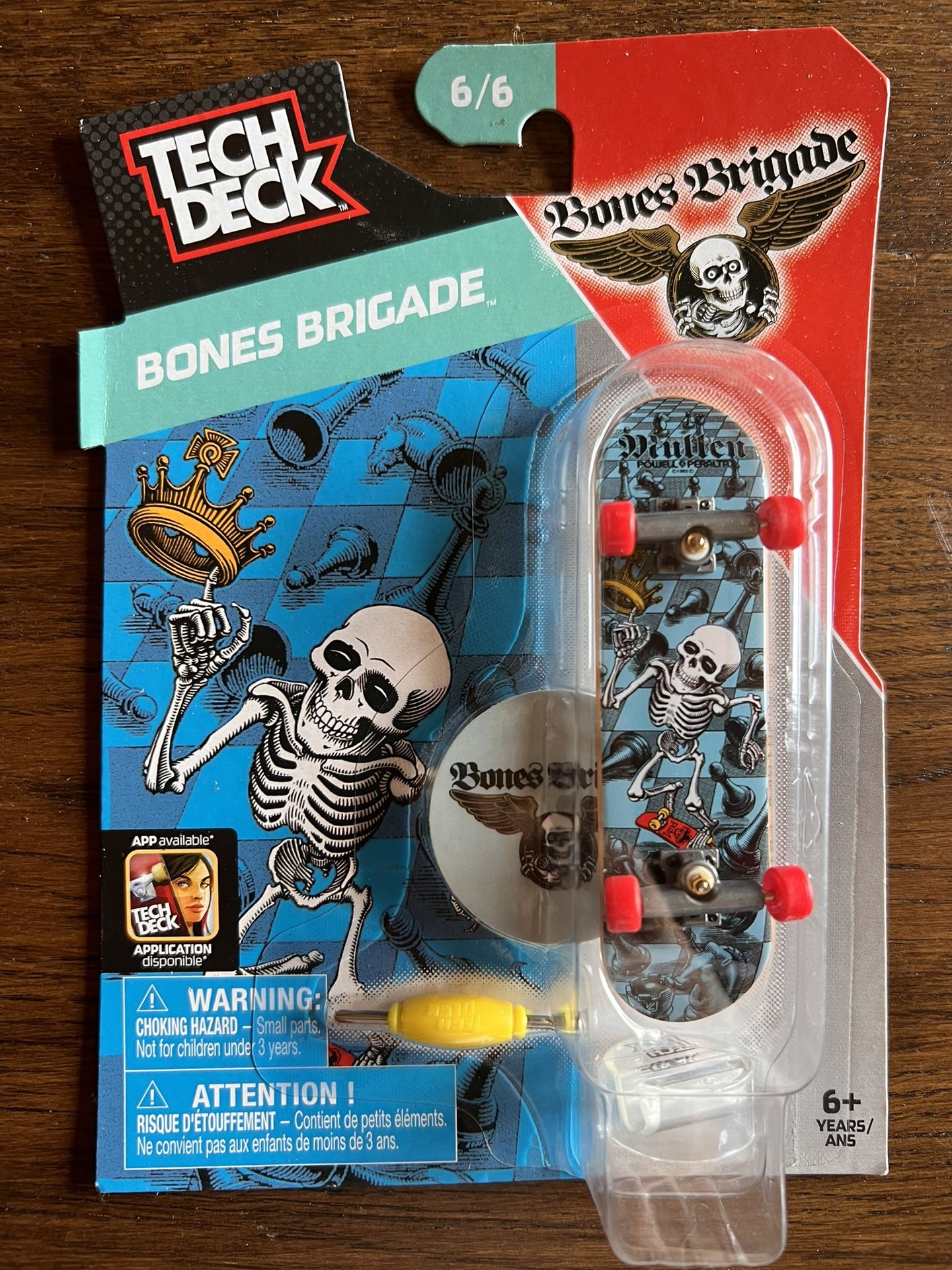 Rodney Mullen Bones Brigade Tech Deck Powell-Peralta Sealed 2014 6/6