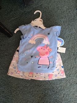BRAND NEW WITH TAGS PEPPA PIG OUTFIT SZ 2T  SEE DESCRIPTION