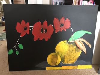 Acrylic abstract Art on Canvas