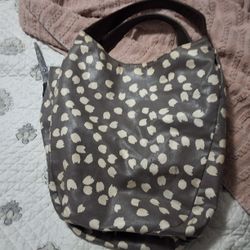 J. Crew Polka Dot Tote Bag