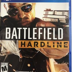 PS4 Battlefield Hardline Video Game