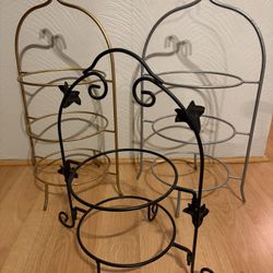 Dessert/appetizer Plate Stands