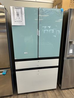 Samsung Bespoke French Door Refrigerator With Beverage Center Take It Home In Payments Read Description