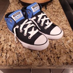 Converse Chuck Taylor Axel Mid Canvas Navy Blue Kids