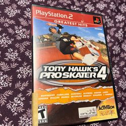 Tony Hawks Pro Skater 4 PS2 (No Manual )