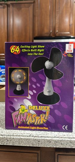 Deluxe Fan Tastik With LED Lights 