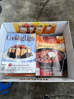25 Cooking light magazines