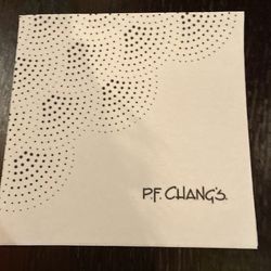 P.F. Chang’s Custom Napkin