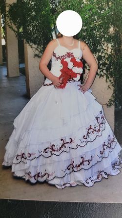 Quinceañera/Wedding Prom/Drag Queen, Party Dress M/L