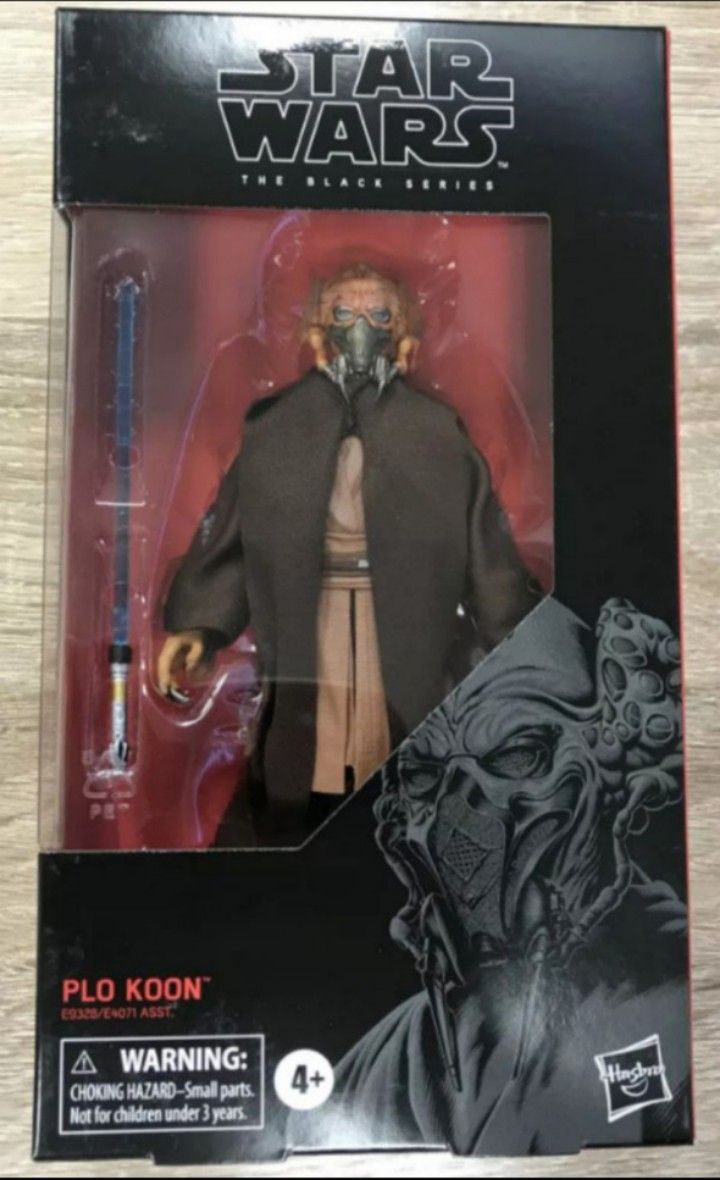 Star wars Black Series Plo Koon Collectible Action Figure Toy