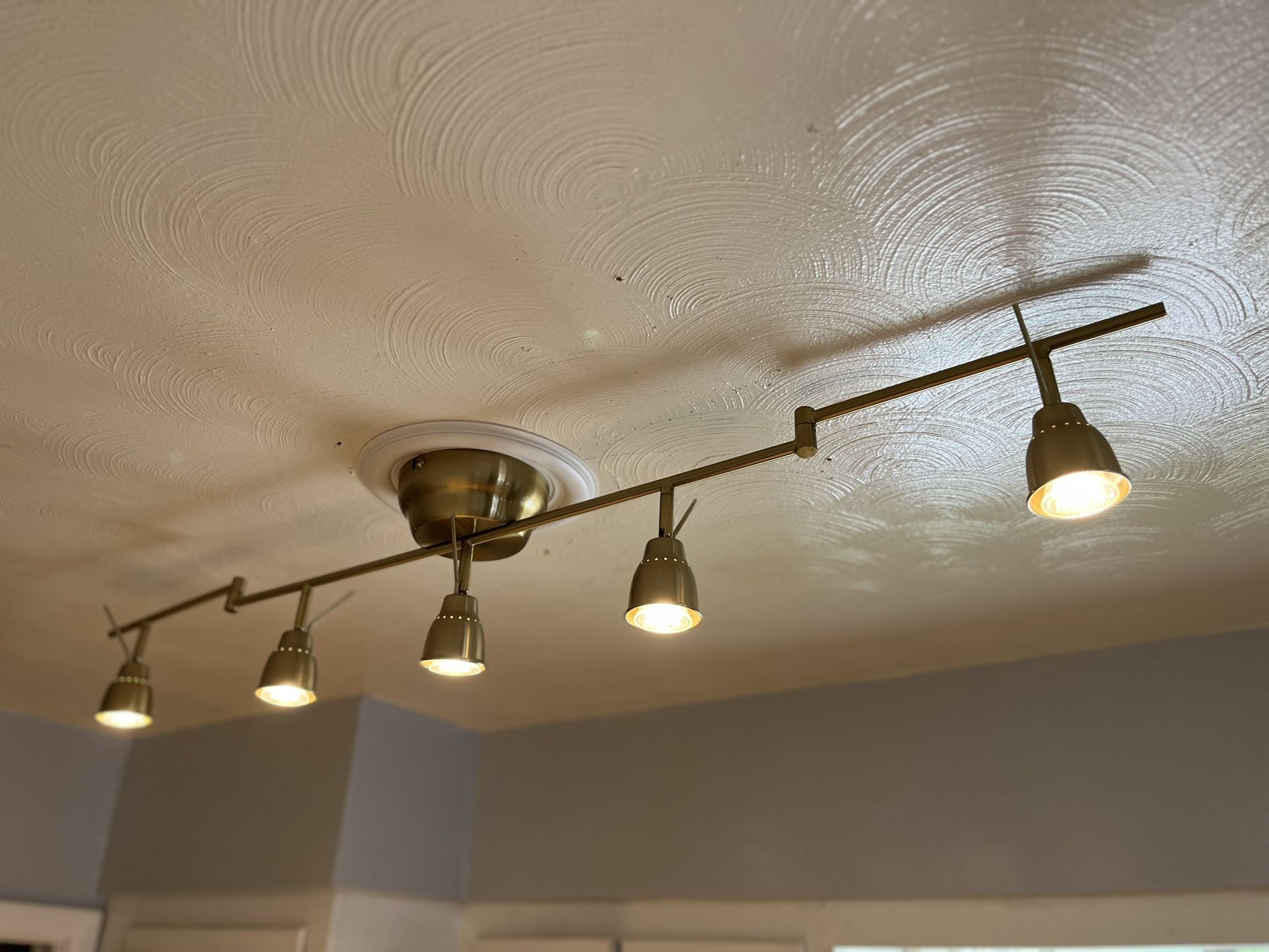 IKEA Barometer Brass Ceiling Track Light for Sale in Dallas, TX