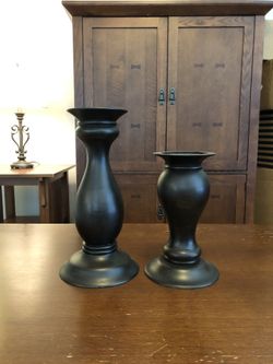 Candle holders - pottery barn $40