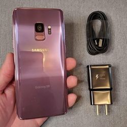 Samsung Galaxy S9, Factory Unlocked,  Excellent Condition.  Like New 