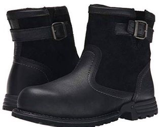 NEW Women 9 Wide - Caterpillar Women's Jace St/Black Industrial Boot